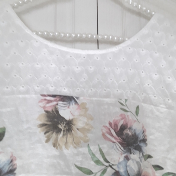 TERZO MILLENNIO LINEN TOP 1X - Picture 2 of 4